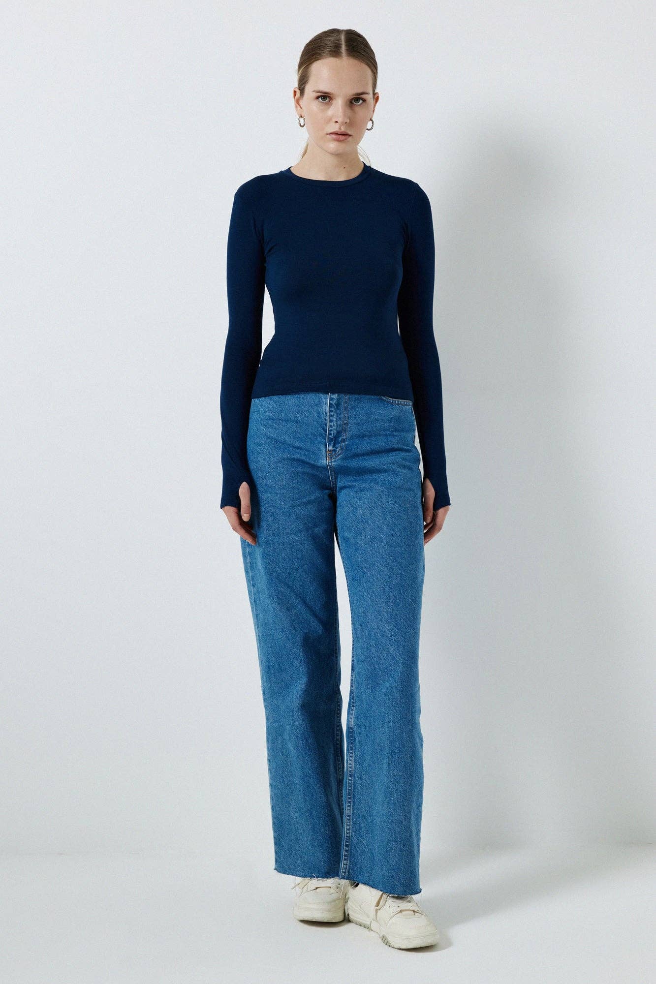 Fitted Long Sleeve Tee